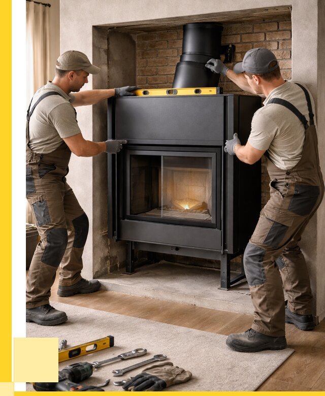 Установка каминных топок в Димитровграде под ключ от 18545 р. | ЭриданДмт