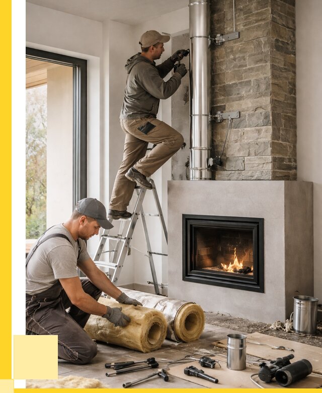 Монтаж дымоходов для каминов в Димитровграде от 15455 р. ЭриданДмт