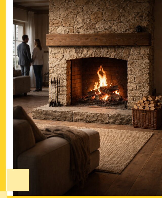 Открытые камины под ключ в Димитровграде от 154545 р. ЭриданДмт