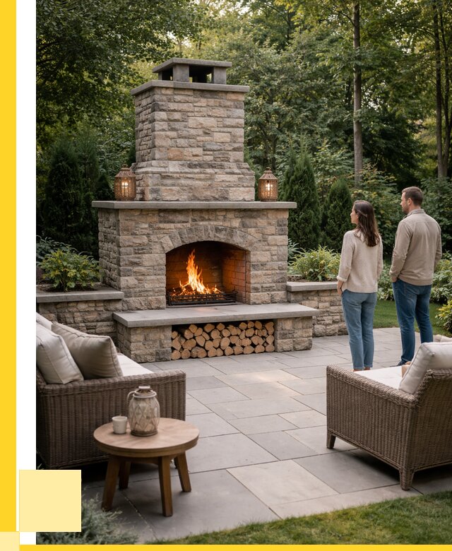 Уличные камины из кирпича в Димитровграде от 154545 р. | ЭриданДмт