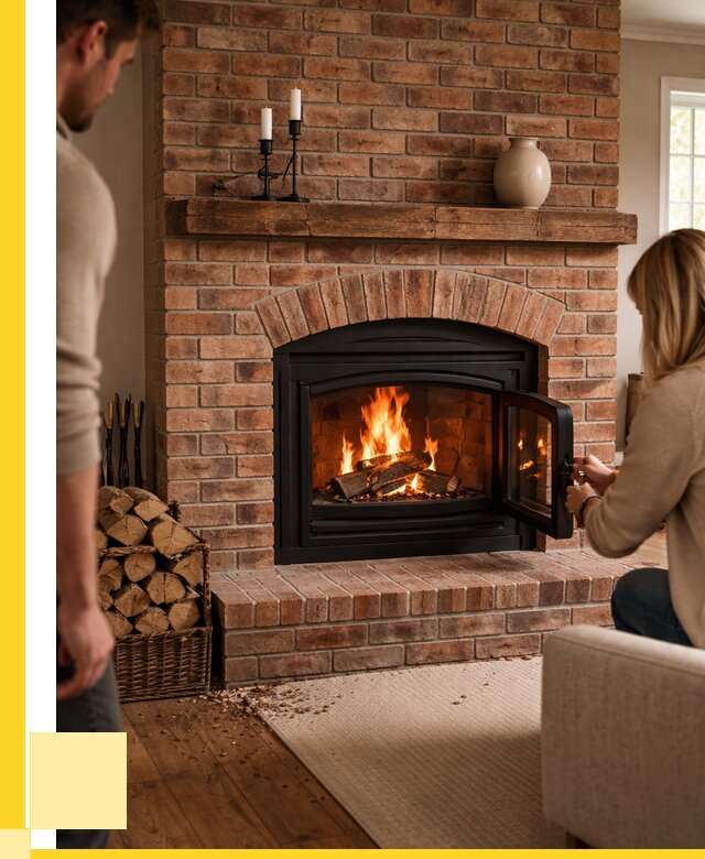 Кирпичные камины под ключ в Димитровграде от 154545 р. | ЭриданДмт