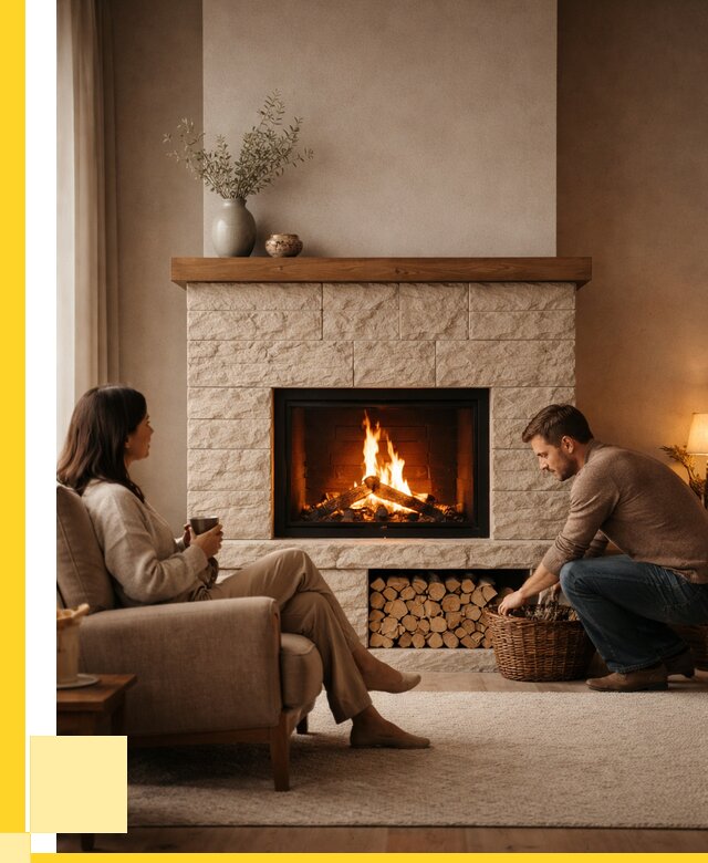 Камины для дома в Димитровграде под ключ от 154545 р. | ЭриданДмт