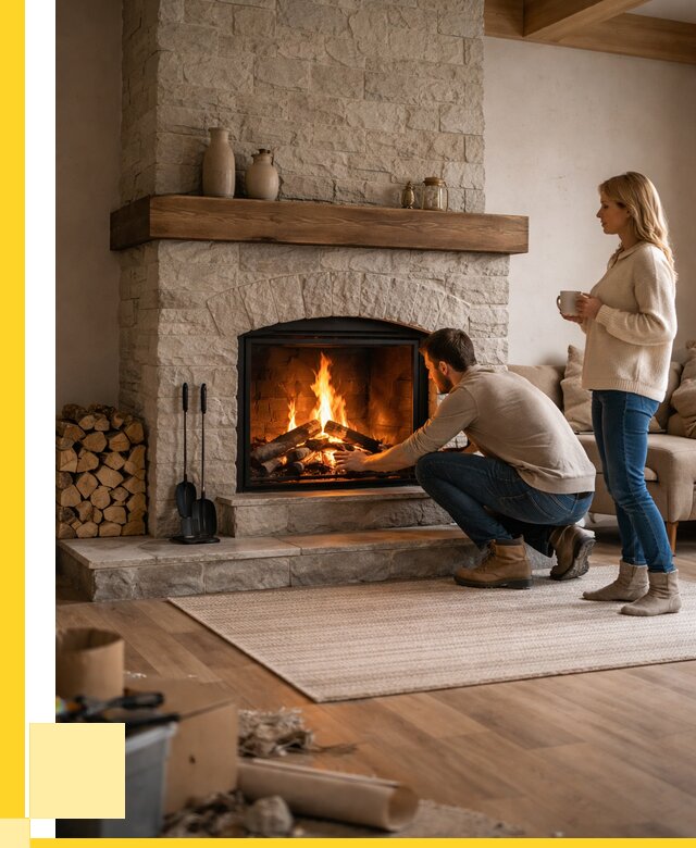 Камины для загородного дома в Димитровграде от 360605 р., ЭриданДмт