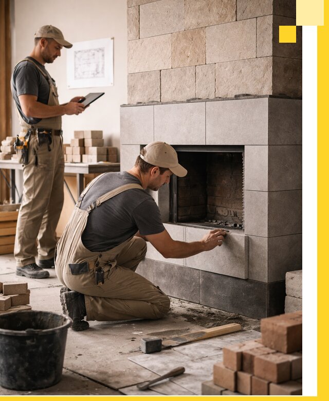 Индивидуальные проекты каминов и каминных систем в Димитровграде