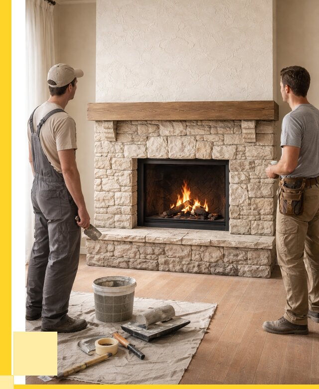 Отделка каминов в Димитровграде от 6697 р. под ключ | ЭриданДмт