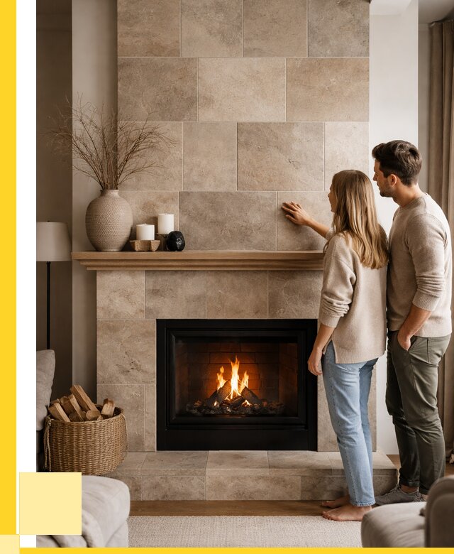 Облицовка каминов керамогранитом в Димитровграде от 4636 р. | ЭриданДмт