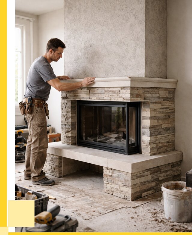 Изготовление каминов под ключ в Димитровграде от 154545 р. | ЭриданДмт