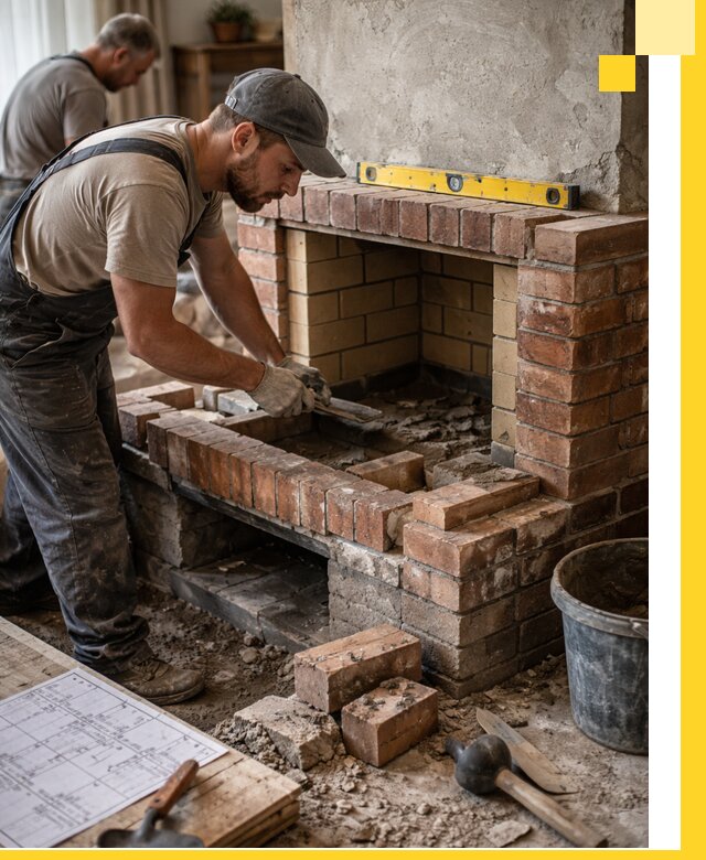 Изготовление и установка каминопечей под ключ в Димитровграде