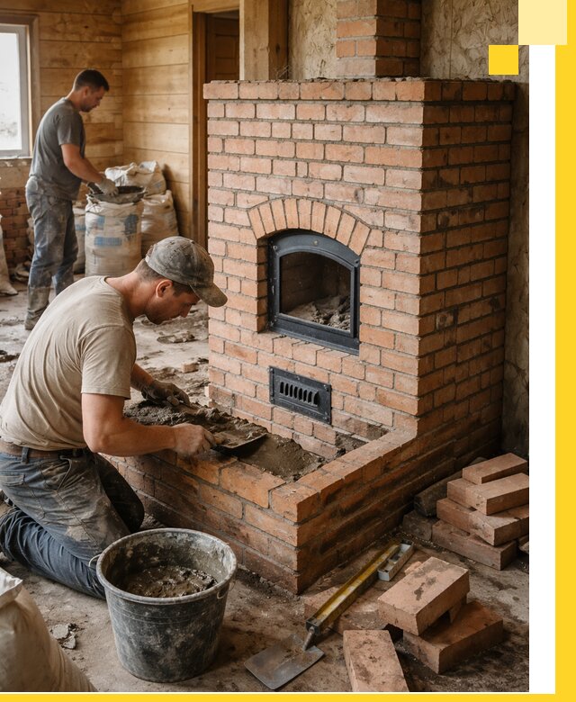Профессиональное строительство печей в Димитровграде под ключ