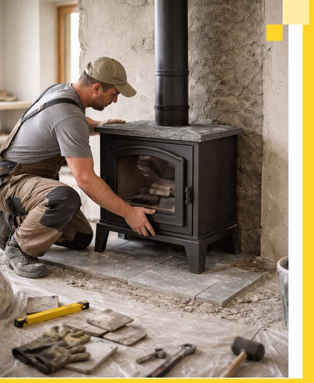 Профессиональный монтаж печей и каминов в Димитровграде под ключ