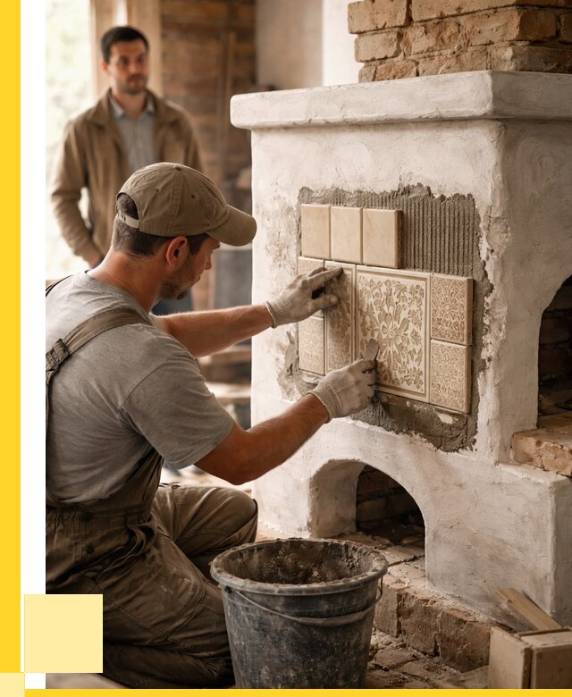 Отделка печей и банных печей в Димитровграде от 36061 р. | ЭриданДмт