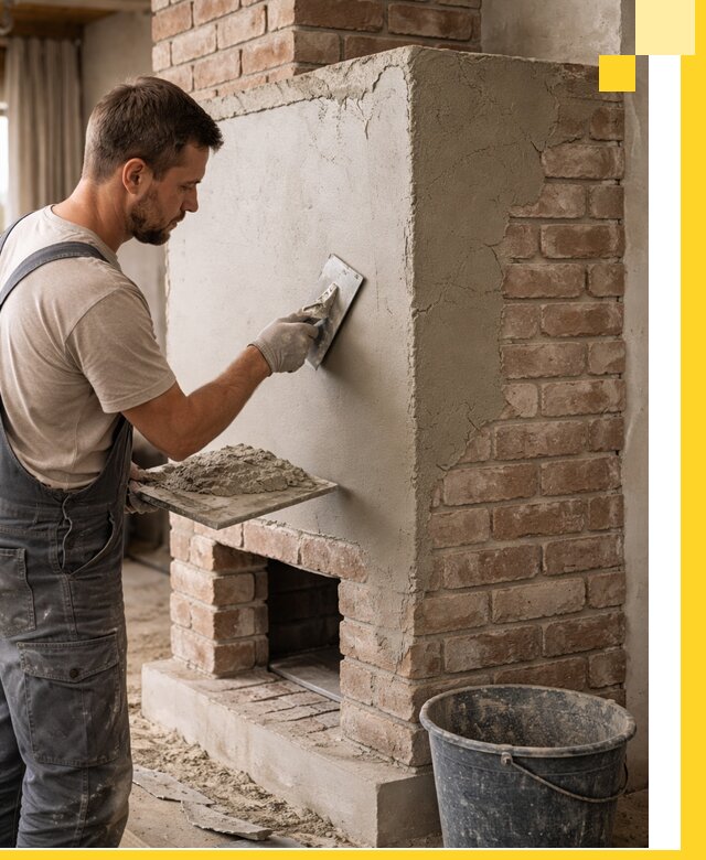 Отделка печей и облицовка каминов в Димитровграде под ключ