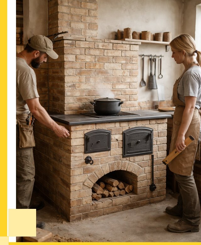 Варочно отопительные печи в Димитровграде от 92727 р. | ЭриданДмт