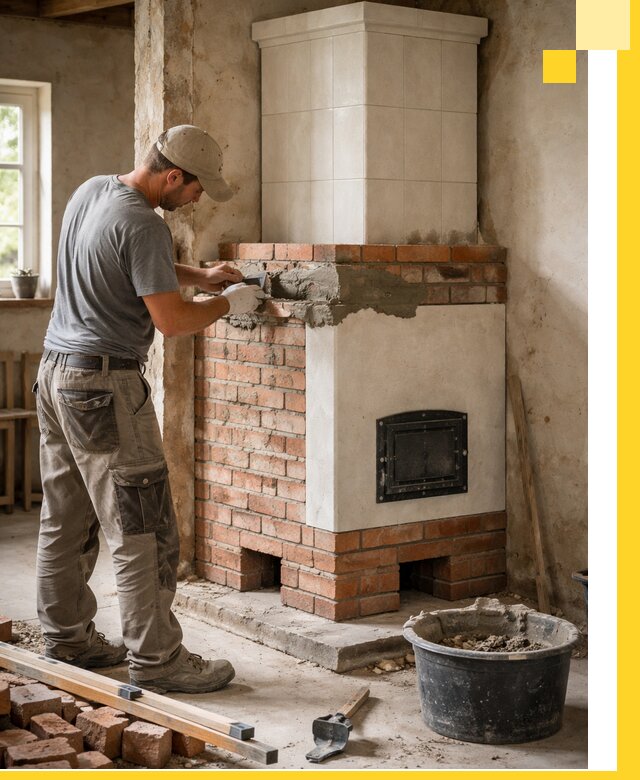 Изготовление и установка печей-голландок под ключ в Димитровграде