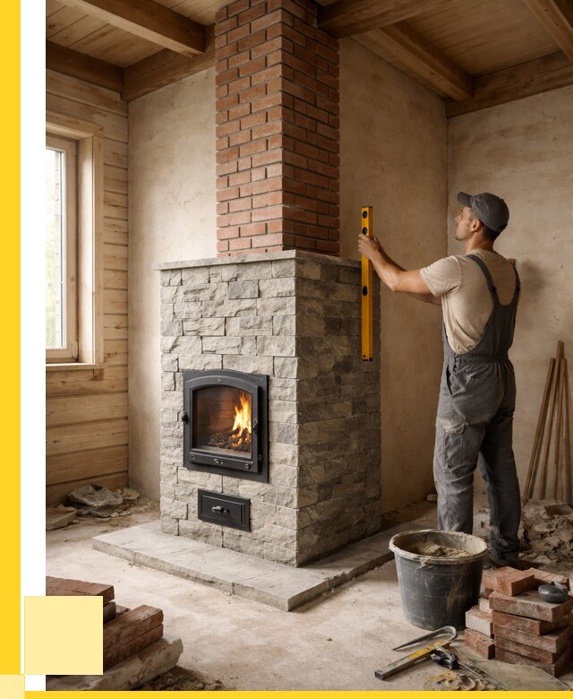 Печи и дымоходы под ключ в Димитровграде от 46364 р., ЭриданДмт