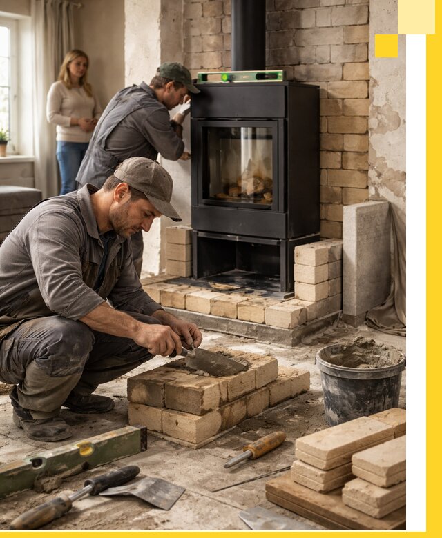 Печи и камины под ключ: проект, установка в Димитровграде