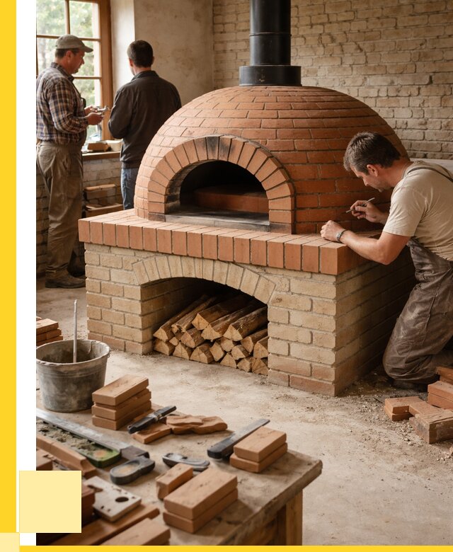 Помпейская печь дровяная для пиццы в Димитровграде | ЭриданДмт от 206060 р.