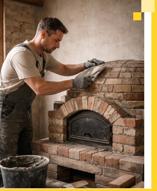 Изготовление и монтаж помпейских печей на заказ в Димитровграде