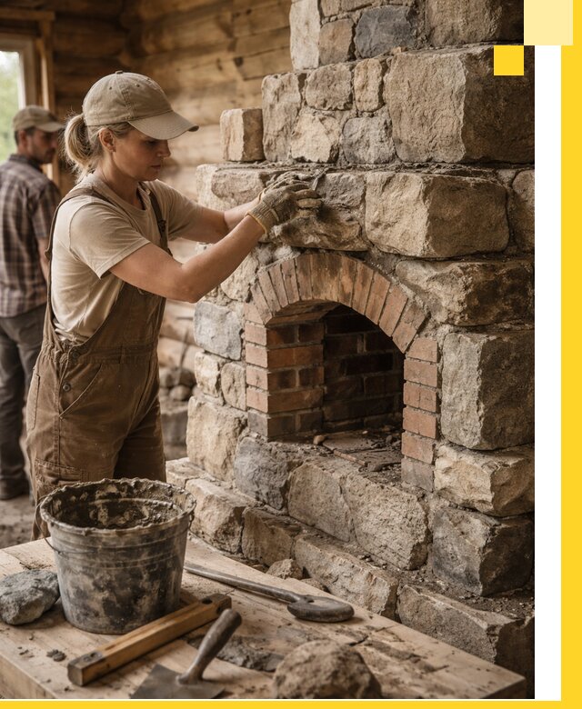 Каменные печи на заказ и монтаж в Димитровграде, долговечные решения