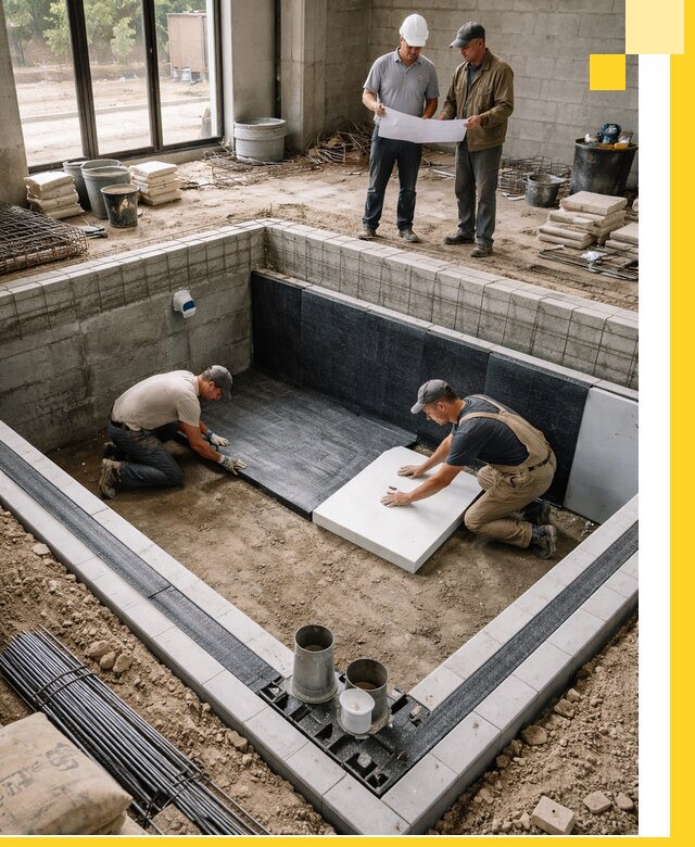 Проекты частных и общественных бассейнов под ключ в Димитровграде