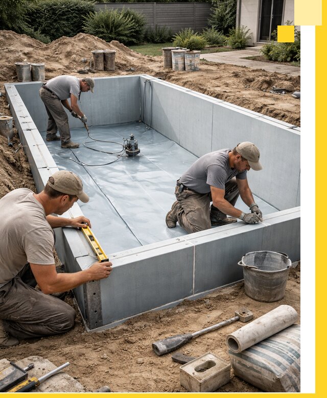 Профессиональный монтаж бассейнов под ключ в Димитровграде с гарантией