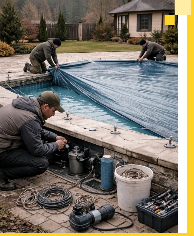 Консервация бассейнов в Димитровграде: подготовка к длительному хранению