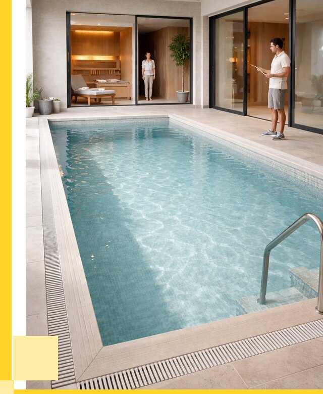 Отделка бассейна пленкой ПВХ в Димитровграде от 3606 р. - ЭриданДмт