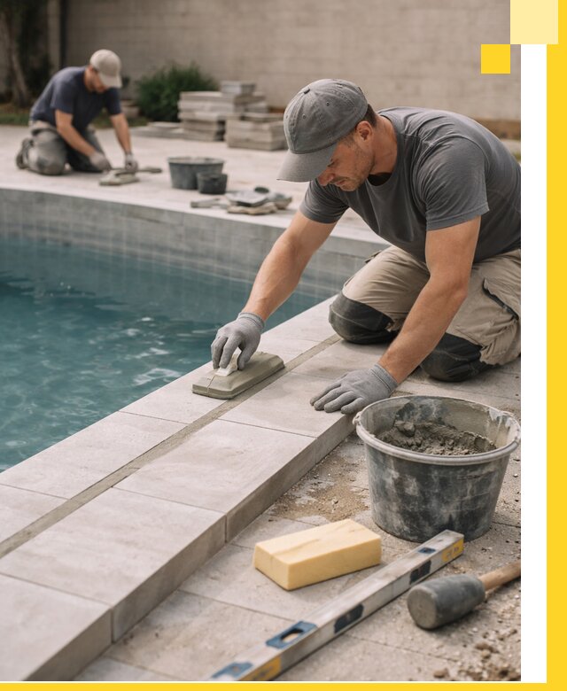 Отделка бассейнов в Димитровграде: декоративная отделка и гидроизоляция