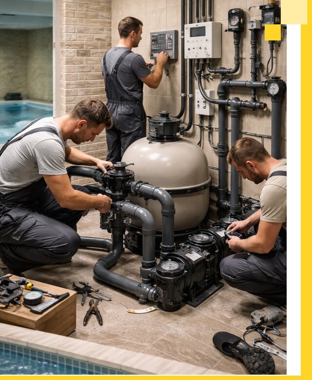 Комплексное оборудование для бассейнов под ключ в Димитровграде