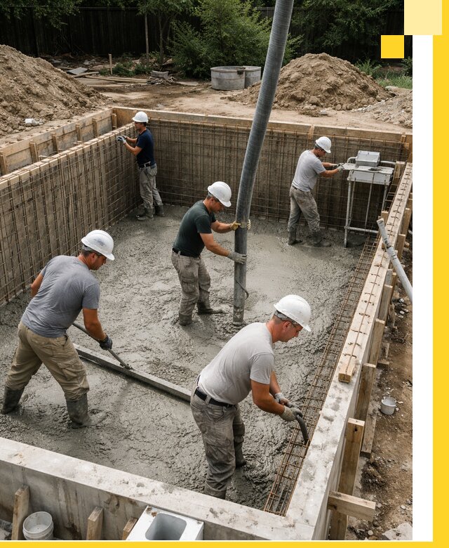 Строительство бетонных бассейнов под ключ в Димитровграде