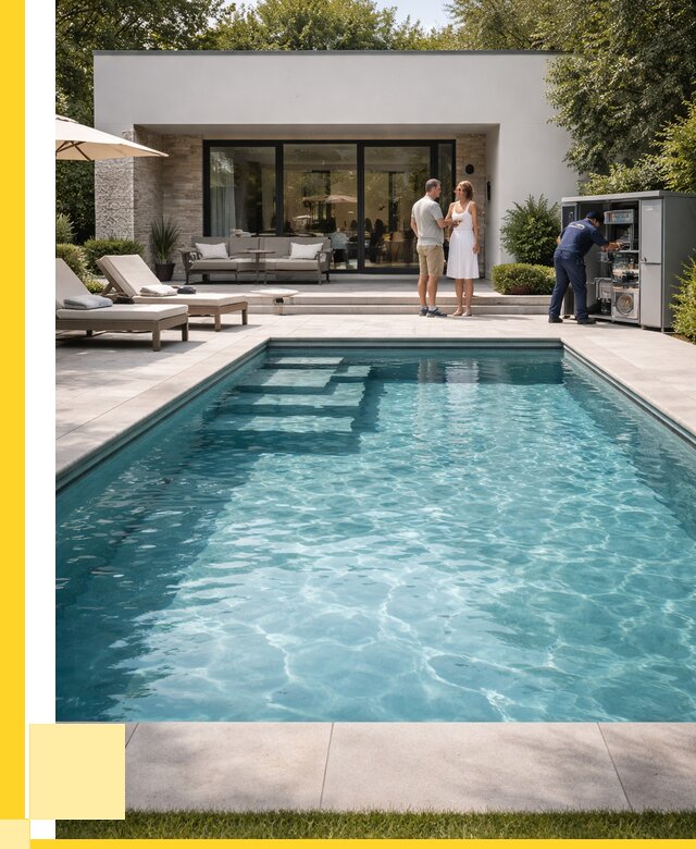 Бассейн в доме в Димитровграде под ключ от 1236360 р. | ЭриданДмт