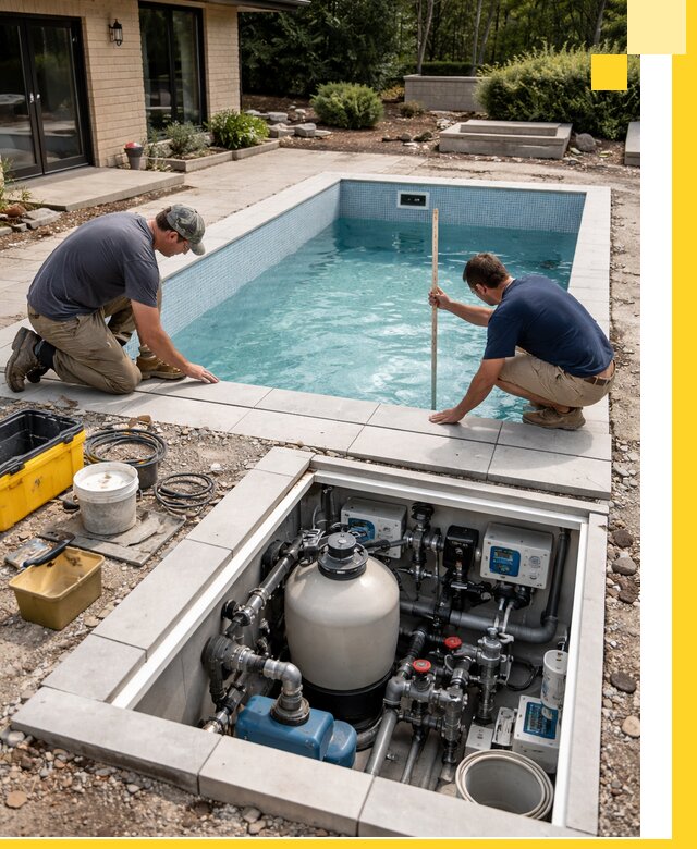 Строительство качественных домашних бассейнов под ключ в Димитровграде