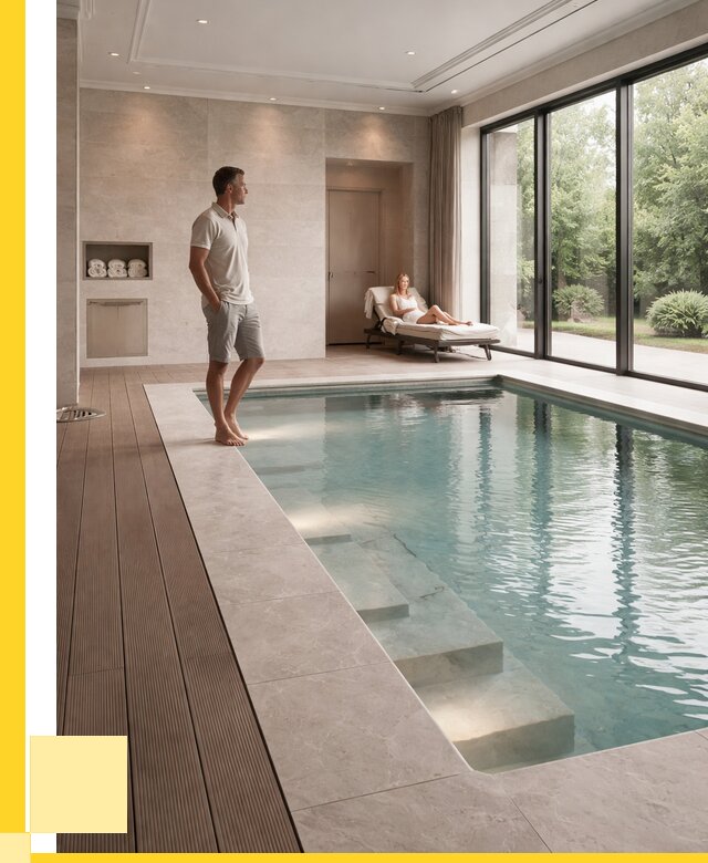 Бассейны в коттедже под ключ в Димитровграде от 1236360 р. | ЭриданДмт