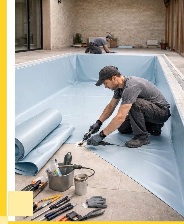 Пленка ПВХ для бассейнов в Димитровграде от 2576 р. | ЭриданДмт