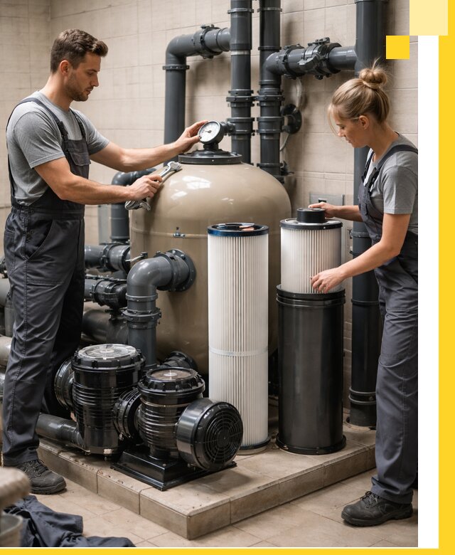 Фильтры и системы фильтрации для бассейнов в Димитровграде