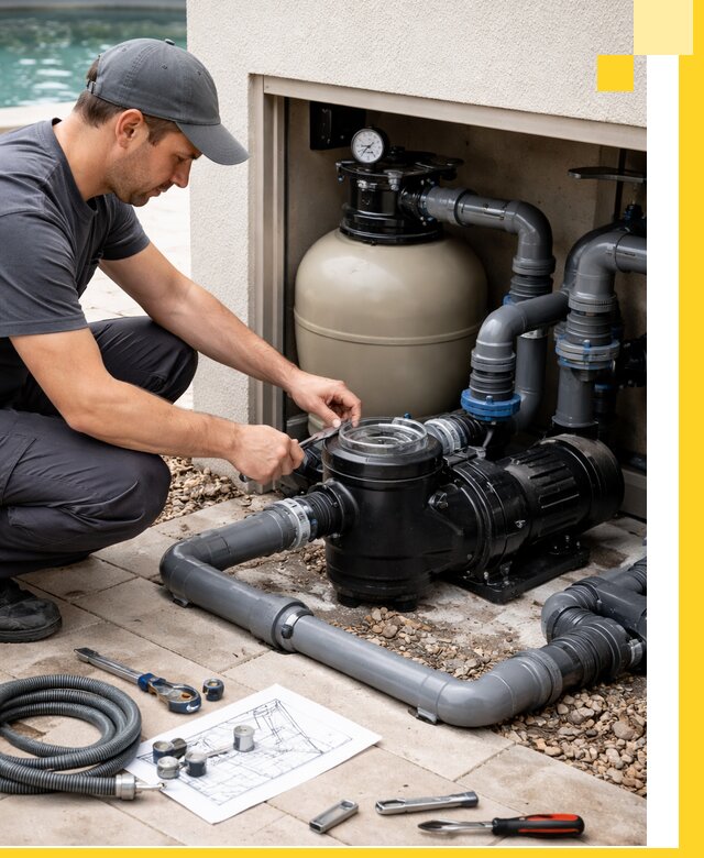 Поставка, монтаж и сервис насосов для бассейнов в Димитровграде