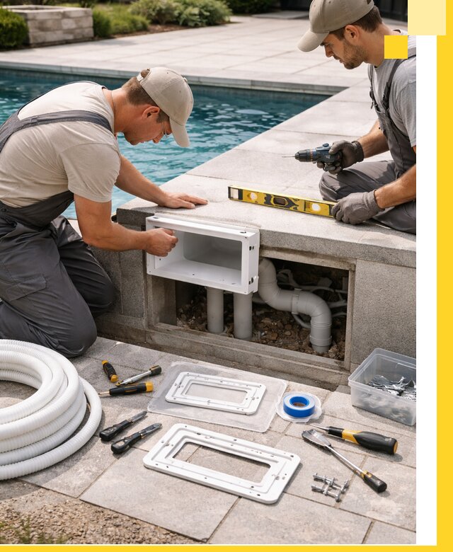 Поставка и установка скиммеров для бассейнов в Димитровграде