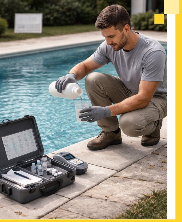 Профессиональная дезинфекция воды в бассейне в Димитровграде