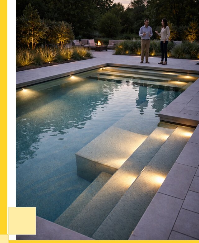 Освещение бассейнов в Димитровграде под ключ от 25758 р. | ЭриданДмт