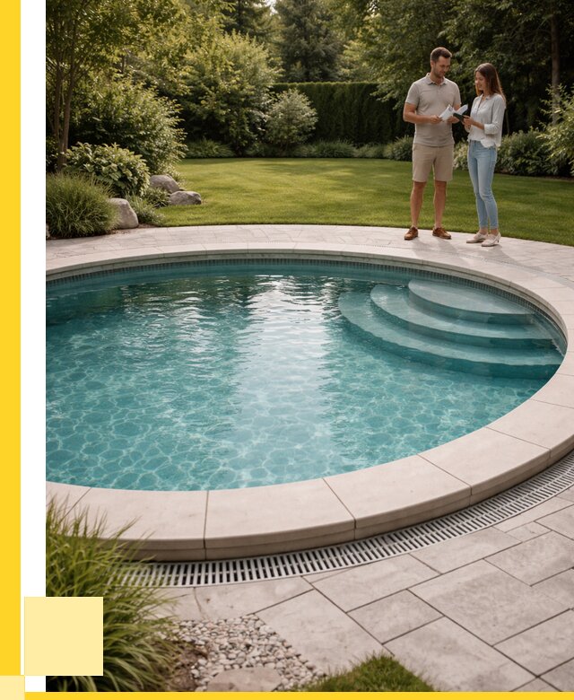 Круглые каркасные бассейны купить в Димитровграде от 257575 р. | ЭриданДмт