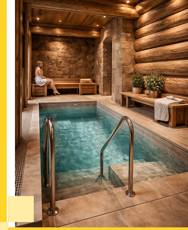 Аренда бани с бассейном в Димитровграде от 1545450 р. | ЭриданДмт