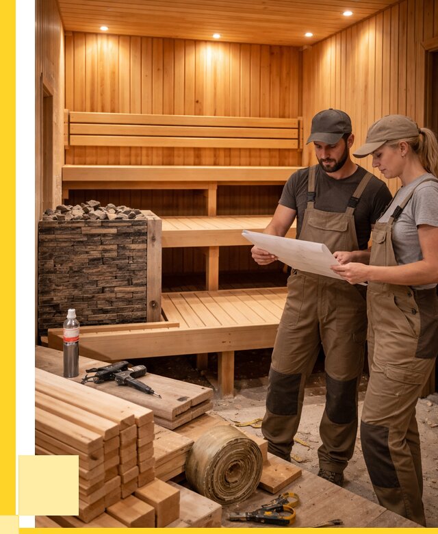 Строительство саун в Димитровграде под ключ от 257575 р., ЭриданДмт