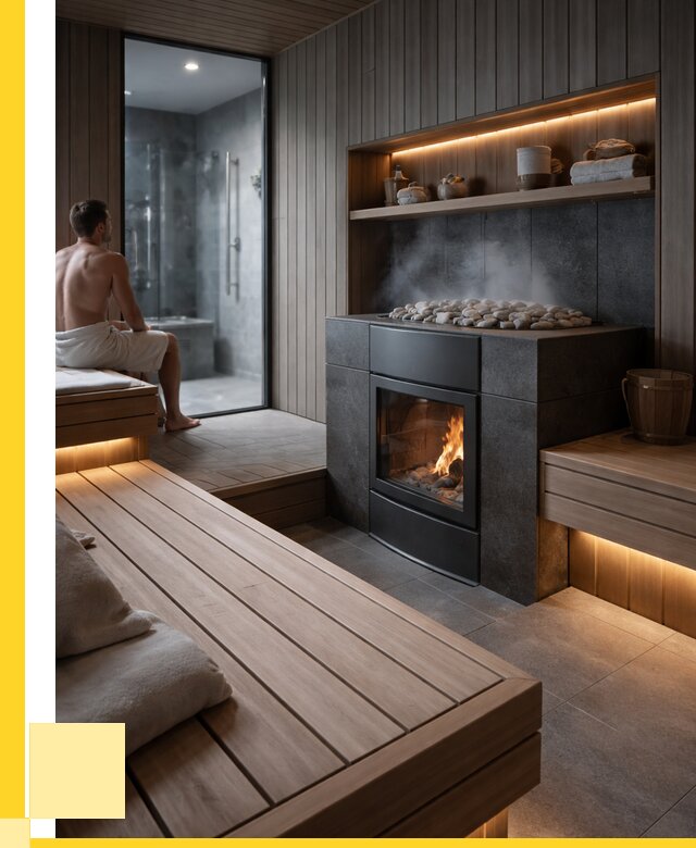 Проект сауны в частном доме в Димитровграде от 36061 р. | ЭриданДмт