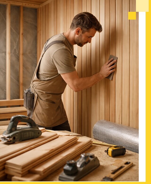 Профессиональная отделка саун и парных под ключ в Димитровграде