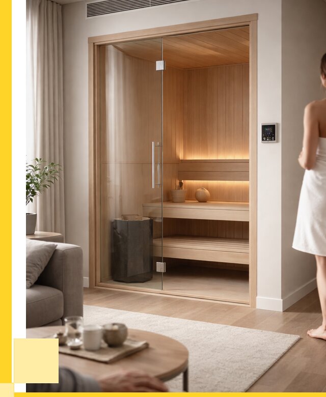 Сауна в квартире под ключ в Димитровграде от 123636 р. ЭриданДмт