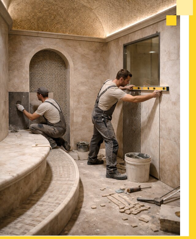 Проектирование и строительство саун с хамамом под ключ в Димитровграде