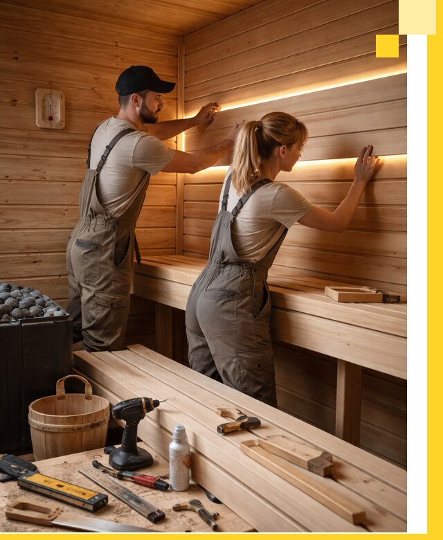 Дизайн саун и бань под ключ с индивидуальным проектом в Димитровграде