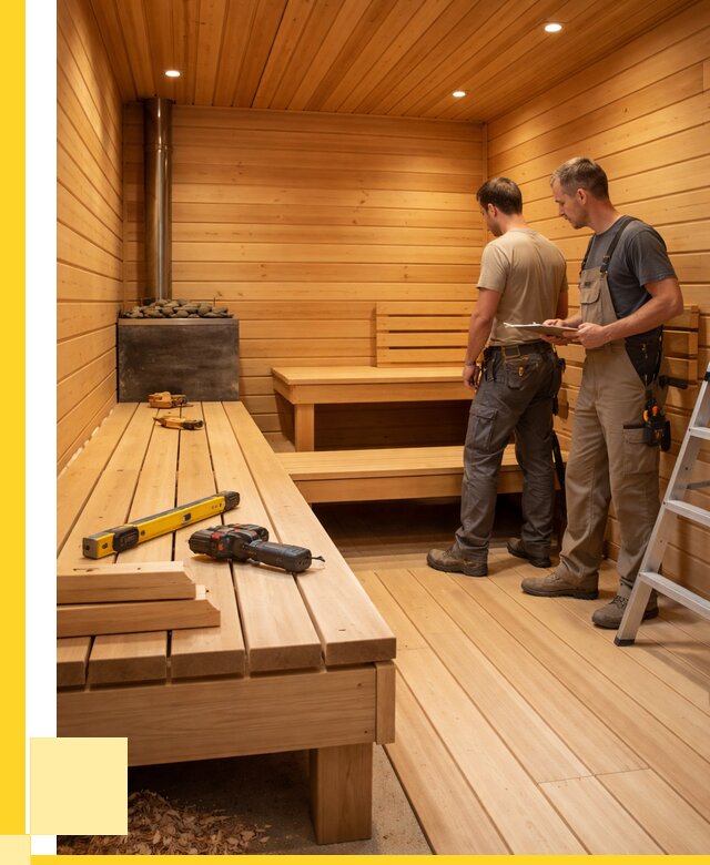 Отделка бань и саун в Димитровграде по цене от 4636 р. | ЭриданДмт