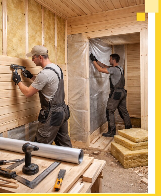 Бани под ключ в Димитровграде с проектом и полным монтажом