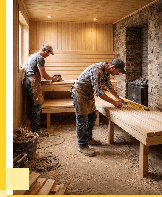 Отделка бани в Димитровграде: внутренняя отделка от 3091 р. | ЭриданДмт